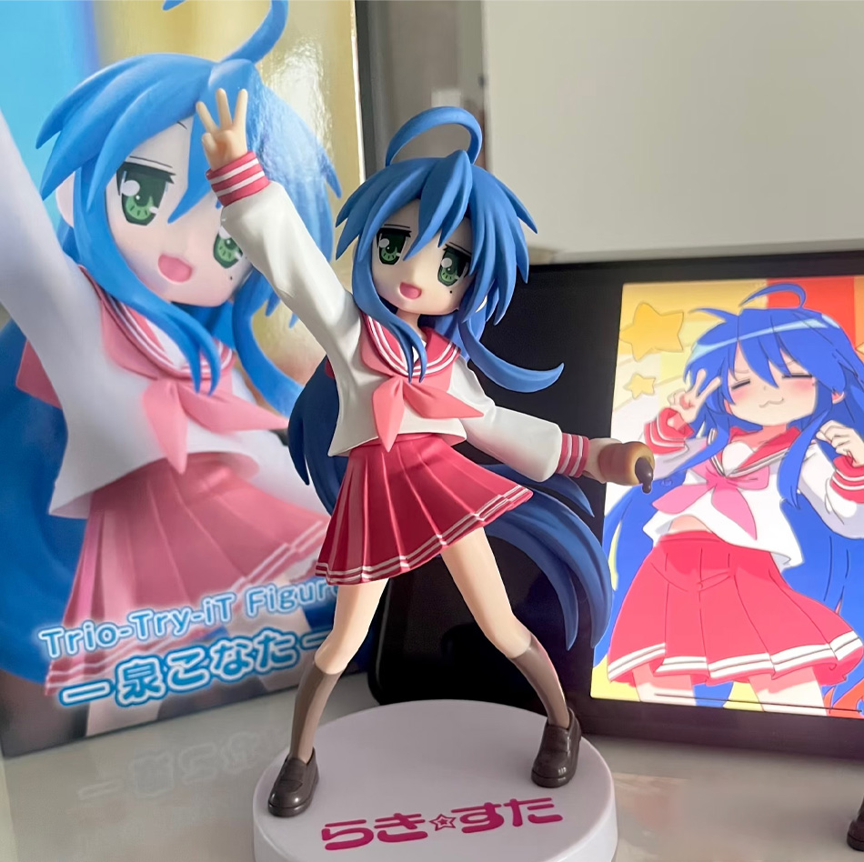 ฟิกเกอร์อนิเมะ Lucky Star อิซุ - Good Smile Company Figma บทวิจารณ์และราคา